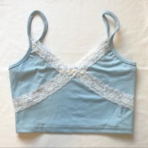 brand new y2k lace cami